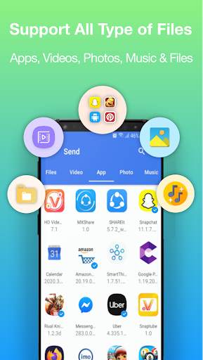 SENDit - Apps Transfer & Share Files screenshot 1