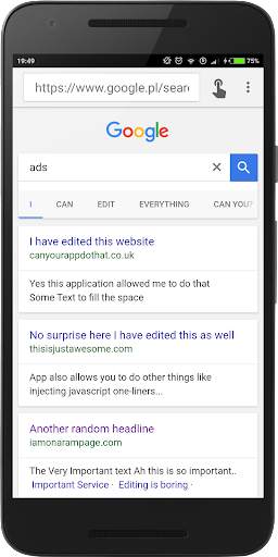 Inspect and Edit HTML Live Pro screenshot 1