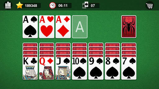 Spider Solitaire screenshot 4