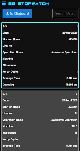 EG Stopwatch screenshot 4