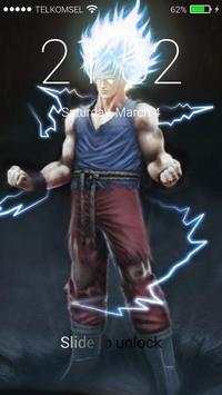 Super Goku Lock Screen screenshot 1
