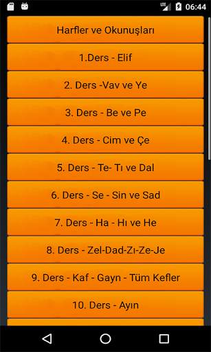 Osmanlıca Öğreniyorum Dersleri screenshot 2