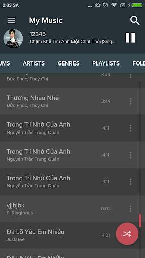 Sweet Music Player screenshot 2