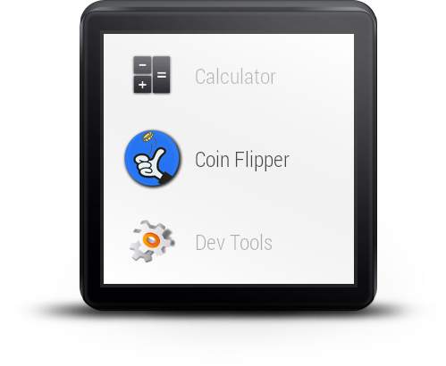 Coin Flipper For Wear OS (Android Wear) screenshot 3