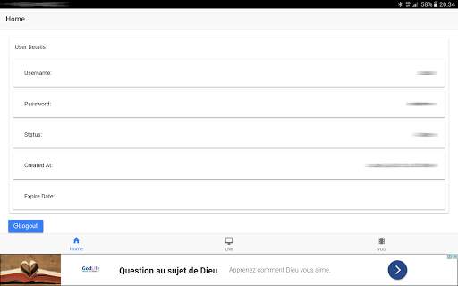 Xtream IPTV Player screenshot 7