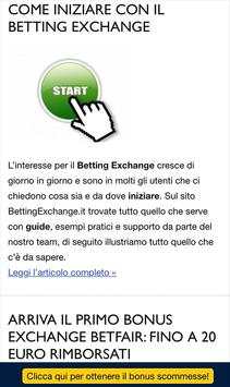 The Exchange Bet App screenshot 2