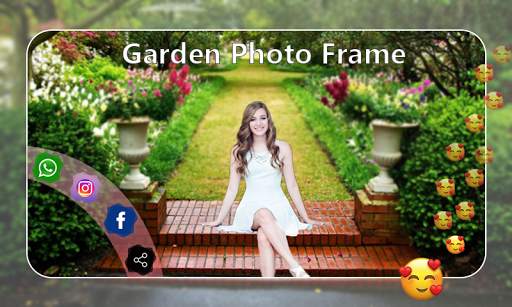 Garden Photo frame screenshot 1