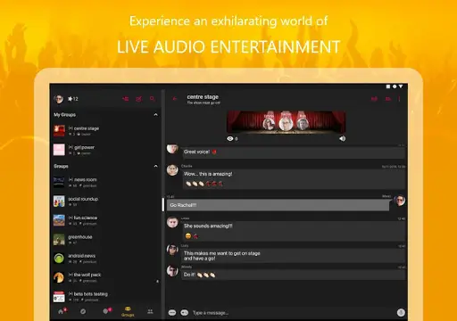 WOLF - Live Shows & Audio Chat screenshot 1