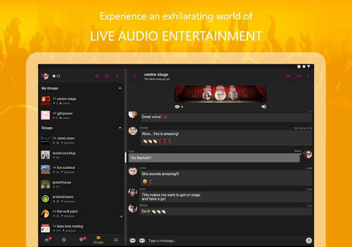 WOLF - Live Shows & Audio Chat screenshot 1