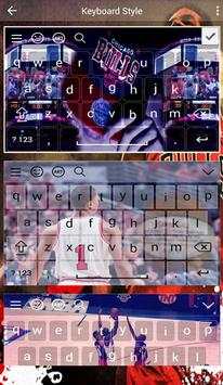 Chicago Bulls Keyboard screenshot 3