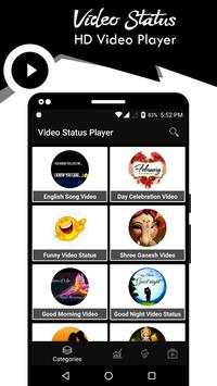 Video Status - HD Video Player screenshot 1
