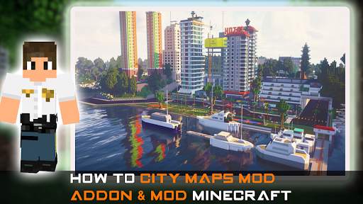 City Maps Mod for Minecraft screenshot 1