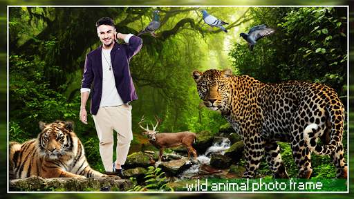 Wild Animal Photo Editor : Animal Photo Frames New screenshot 1
