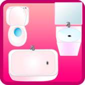 bathroom design games logo