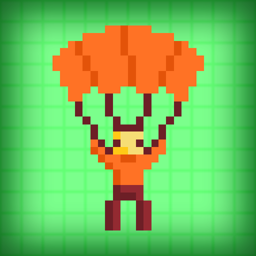 Sky Diver Classic - Hi-Bit retro parachute arcade icon