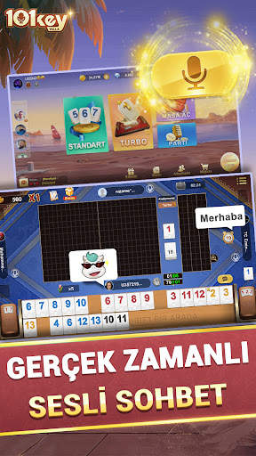 101 Okey Yalla - Sesli Oda screenshot 1