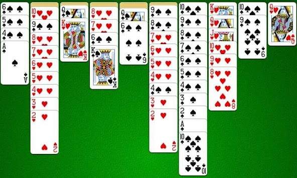 Spider Solitare screenshot 3