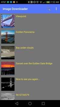 Image Downloader screenshot 1