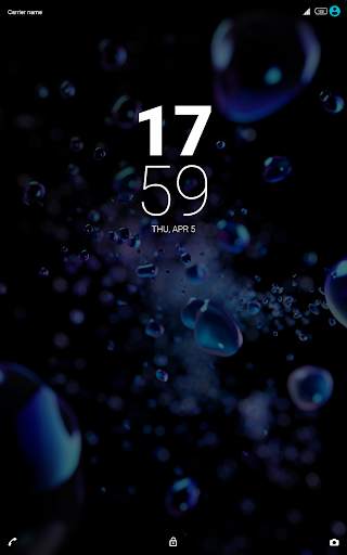 Black Theme XZ2 (live wallpaper) screenshot 13