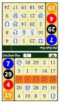 Couple Bingo-2 Player Game screenshot 5