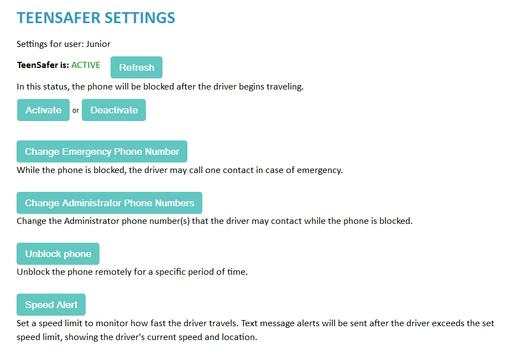 Teen-Safer screenshot 3