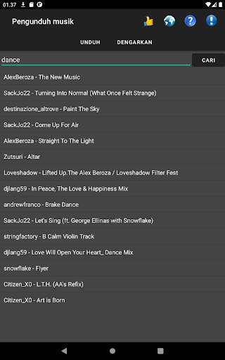 Pengunduh musik screenshot 5