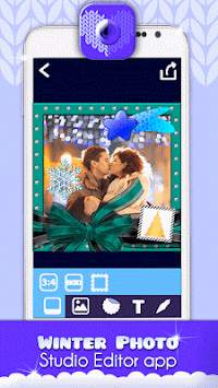 Winter Photo Studio Editor App screenshot 2