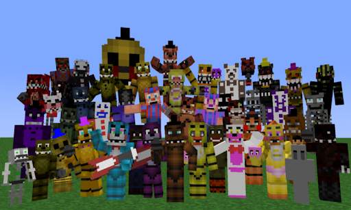 FNAF 2 Mounts Mod for Minecraft PE screenshot 2
