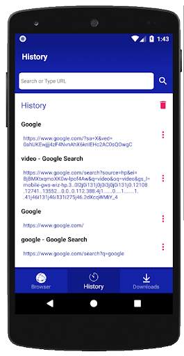 vBrowser fast and secure mobile browser screenshot 4