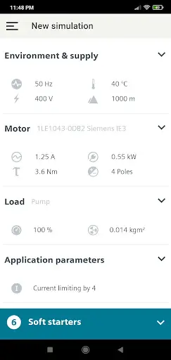 STS - Soft Starter Simulation स्क्रीनशॉट 1
