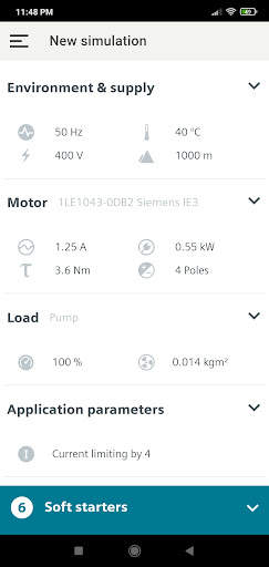 STS - Soft Starter Simulation screenshot 1