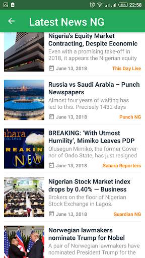 Latest Nigerian News screenshot 4