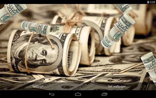 Dollars Live Wallpaper screenshot 4
