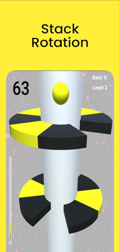 Ball Jump On Stack - Helix Ball screenshot 3