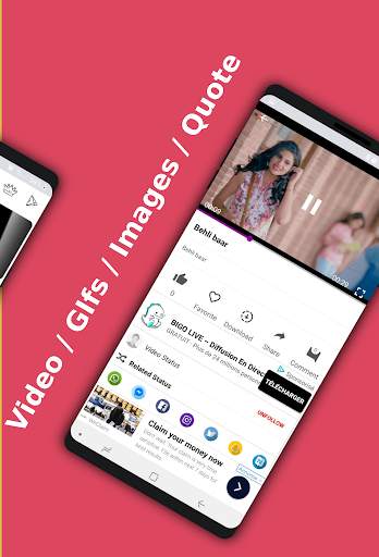 Status Video/Image/Gif/Quote - Demo application screenshot 5