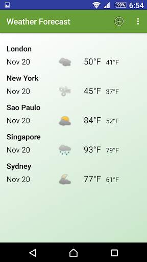 5-Day Weather Forecast screenshot 3