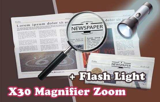 Magnifying Glass Flashlight screenshot 1