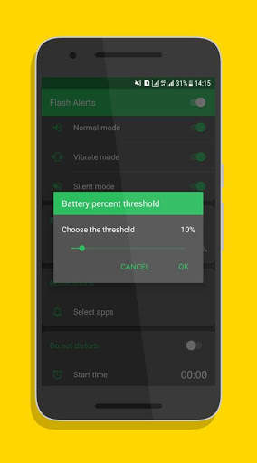 SuperbTorch: Flash Alerts on call and sms screenshot 4