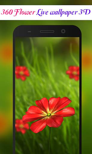 360 Flower live wallpaper 3D screenshot 3