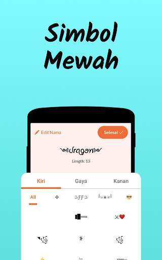 Aplikasi nama panggilan screenshot 4