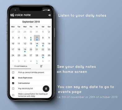 Voice to Note - Listen to your daily notes screenshot 2