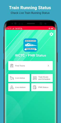 IRCTC Train Status - Live PNR Status, Tickets screenshot 1
