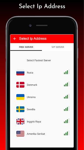 XNX VPN Brokep - VPN Unlimited Free Private screenshot 3