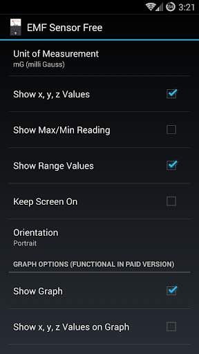 EMF Sensor Free screenshot 4