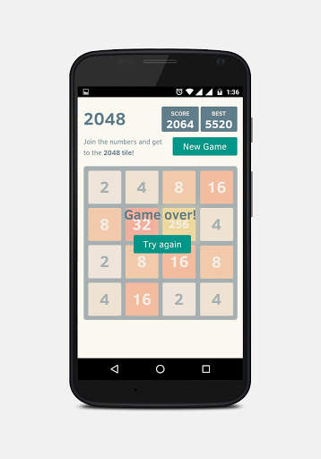 2048 Addictive Game screenshot 3