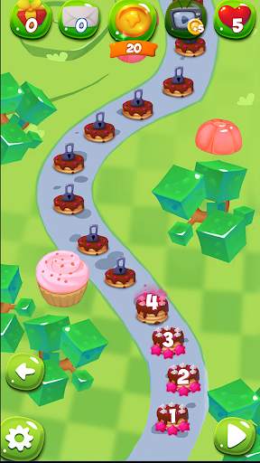 Candy Match 3: Cake & Cookies screenshot 3