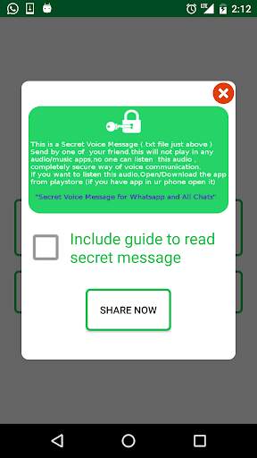 Secret Voice Message for Whatsapp and All Chats screenshot 8