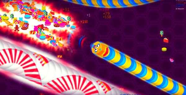 Snake Zone : Cacing worm-io screenshot 1