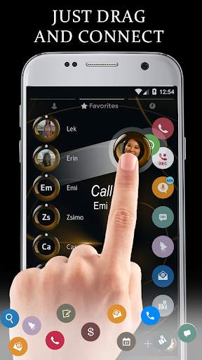Sphere Orange Phone Theme screenshot 3