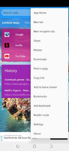 X Browser screenshot 4